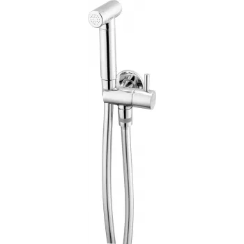 DEANTE Point Bidetta Set with Angled Connection - Receiver Holder