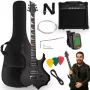 V-TONE EGS 39 MBK Electric Guitar 4/4 Black Matte