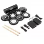 V-TONE RD7 Electronic Drum Set with USB-C and AUX, 7 Pads, 2 Foot Pedals, 12 Voices