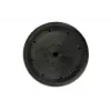 LEAN CARS Wheel for JJ2168 Electric Ride-On Car - Replacement Drive Wheel with Rubber Tread, Black