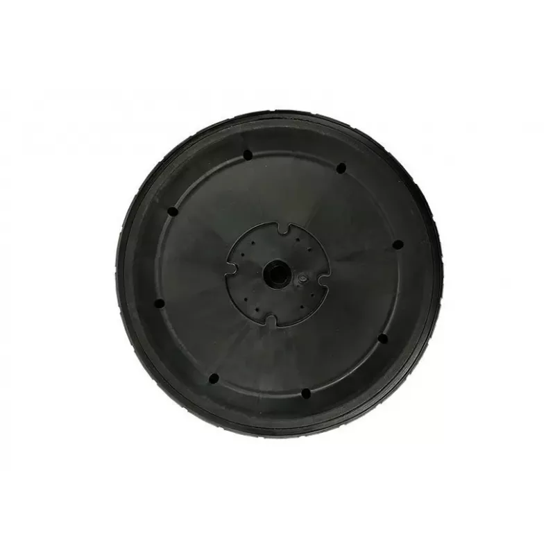 LEAN CARS Wheel for JJ2168 Electric Ride-On Car - Replacement Drive Wheel with Rubber Tread, Black