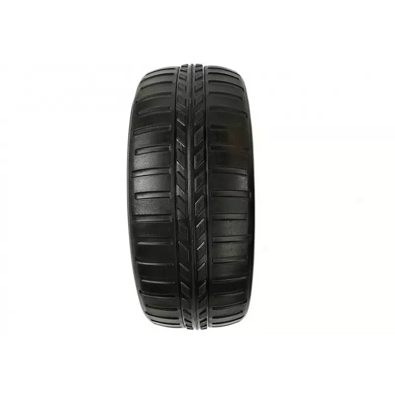 LEAN CARS Wheel for JJ2168 Electric Ride-On Car - Replacement Drive Wheel with Rubber Tread, Black