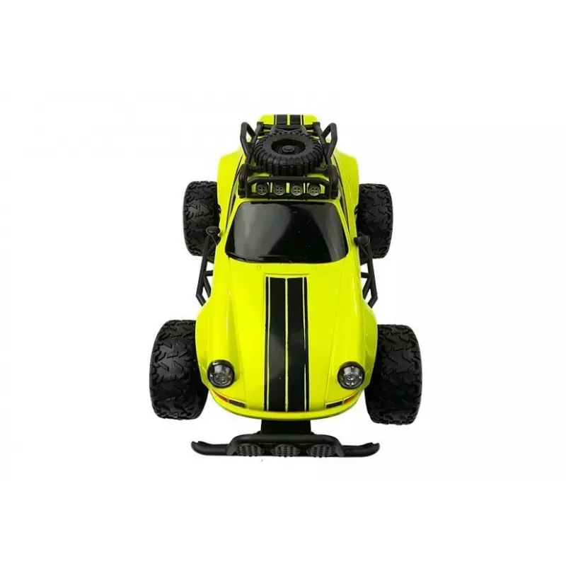 LEAN TOYS Remote Controlled Car Off-Road R/C Beetle Green 2.4G