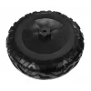 LEAN CARS Replacement Wheel for Mercedes Unimog Electric Ride-On Car - Black, 320mm