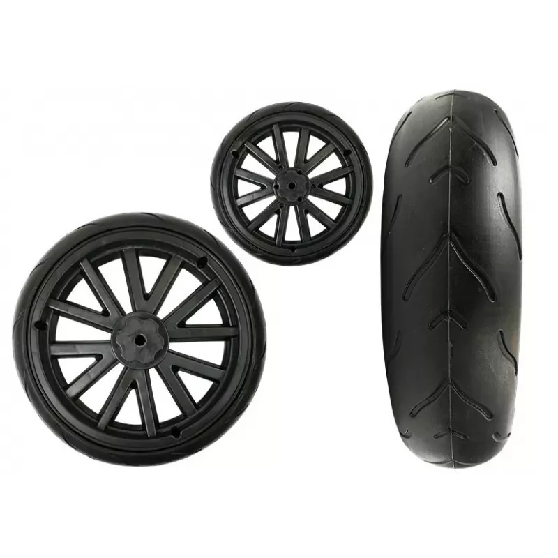 LEAN CARS Rear Wheel for JT528 BMW S1000RR Electric Ride-On