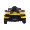 LEAN CARS Electric Ride On Car Lamborghini Huracan Yellow