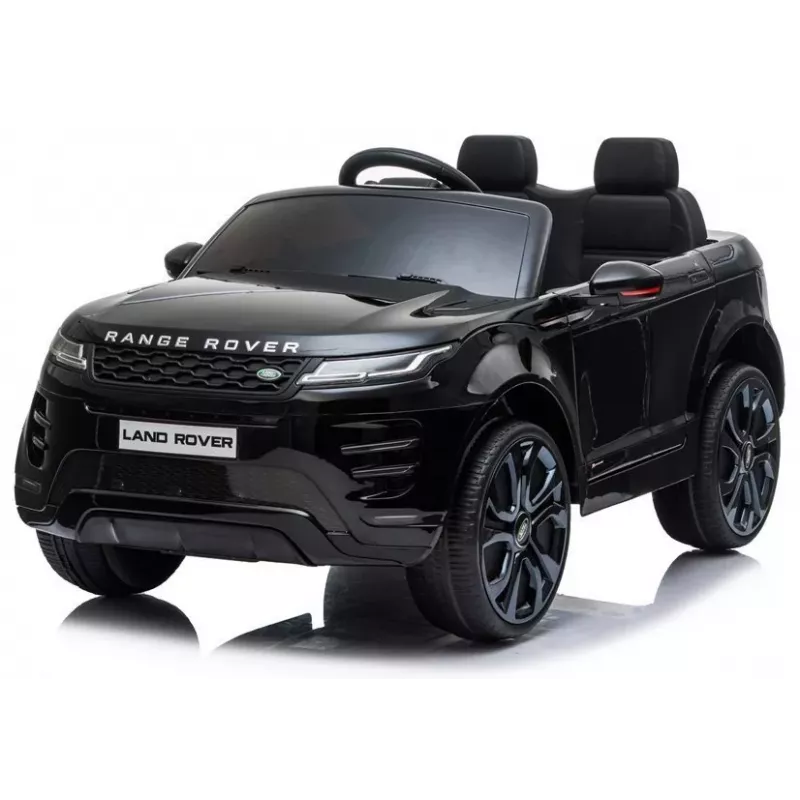 LEAN CARS Range Rover Evoque Electric Ride-On Car Black Painted