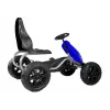 LEAN CARS Pedal Go Kart B012 Inflatable Wheels Blue