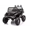 LEAN CARS Electric Ride On Mercedes Unimog S Black