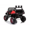 LEAN CARS Electric Ride On Mercedes Unimog S Red