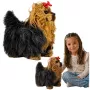 LEAN TOYS Interactive York Dog Moves Barks Brown-Black