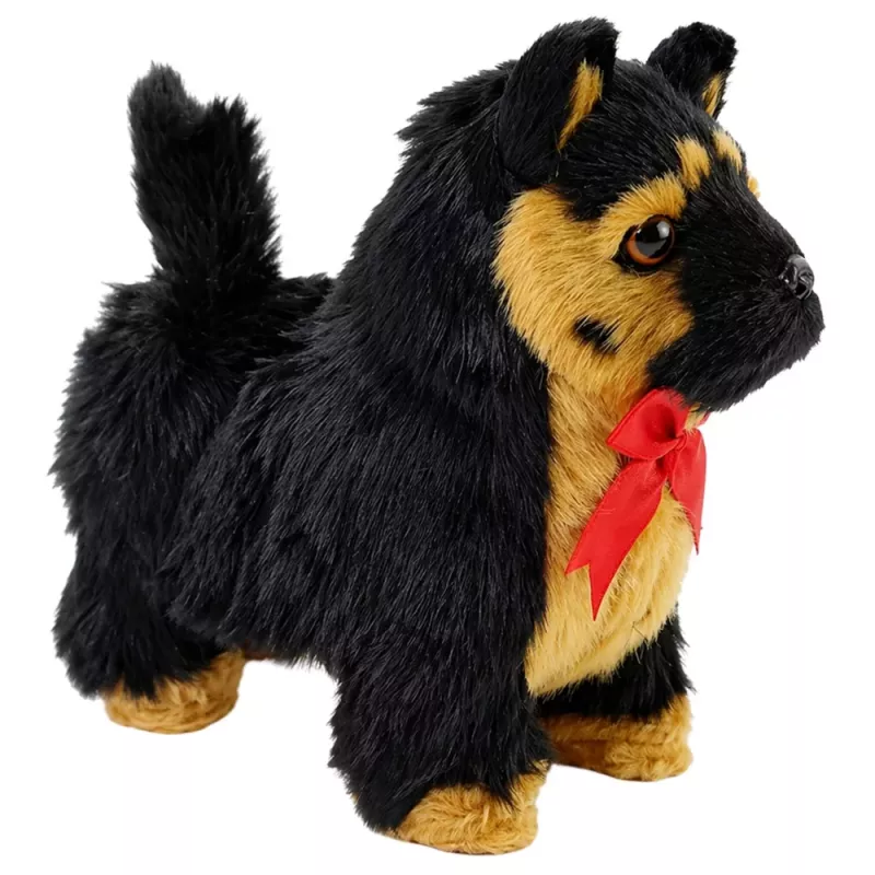 LEAN TOYS Interactive German Shepherd Dog Moves, Barks