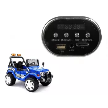 LEAN CARS Jeep S618 Kids Ride-On Car with Battery and Remote Control