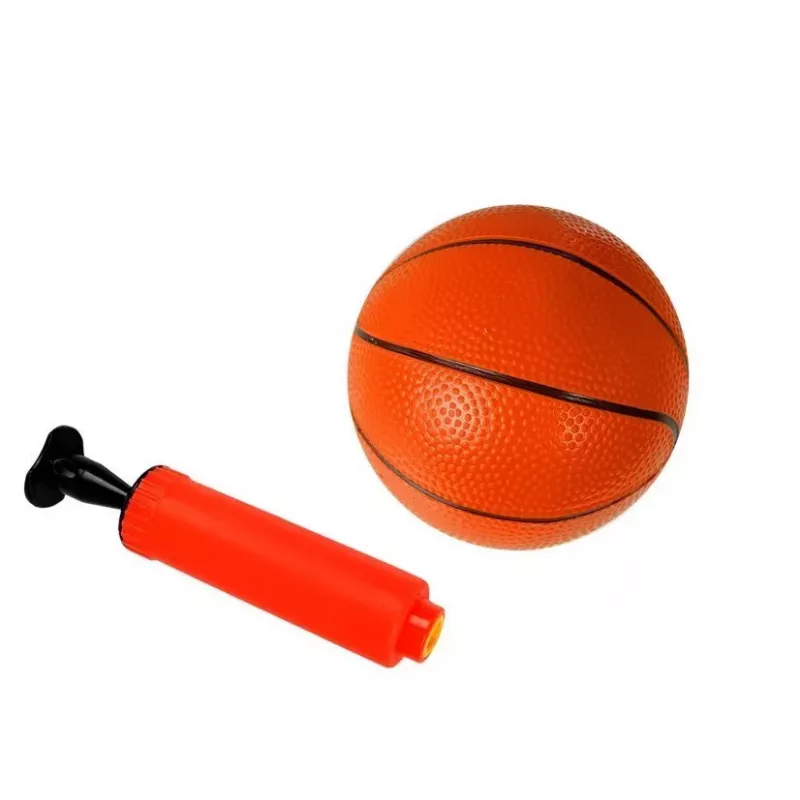 LEAN TOYS Children's Basketball Set Points Game - Electronic Scoreboard, Adjustable Height