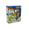 LEAN TOYS Children's Basketball Set Points Game - Electronic Scoreboard, Adjustable Height
