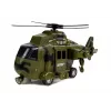 LEAN TOYS Military Rescue Helicopter 1:16 Hook Sound Light