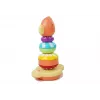 LEAN TOYS Educational Monkey Pyramid with Sounds, Learning Numbers