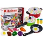 LEAN TOYS Kitchen Set Dishes Cook 22 Pieces