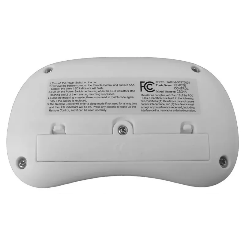LEAN CARS 2.4G RC for Ride On Vehicles