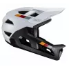 LEATT MTB Enduro 2.0 V23 Bike Helmet with Removable Chin Guard, Size L (59-63 cm), White