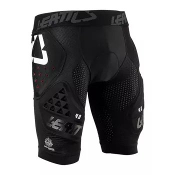 LEATT Impact Shorts 3DF 4.0 Protective Shorts, Size M, Black