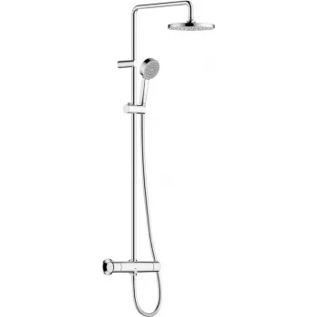 Oras Thermostatic Shower Set with Mixer, Chrome, 150mm Centre Distance