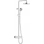 Oras Thermostatic Shower Set with Mixer, Chrome, 150mm Centre Distance