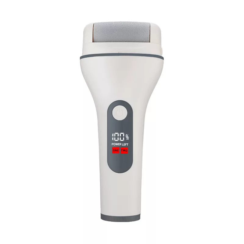 Ray Battler RB 0018 Callus Remover - Electric Rechargeable Foot File with 3 Roller Heads, IPX7 Waterproof, Wet & Dry Use