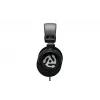 Numark HF175 DJ Headphones - Over-Ear Closed-Back Monitoring Headset with 40mm Neodymium Drivers, Coiled Cable, 3.5mm Jack & 6.35mm Adapter