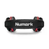 Numark HF175 DJ Headphones - Over-Ear Closed-Back Monitoring Headset with 40mm Neodymium Drivers, Coiled Cable, 3.5mm Jack & 6.35mm Adapter