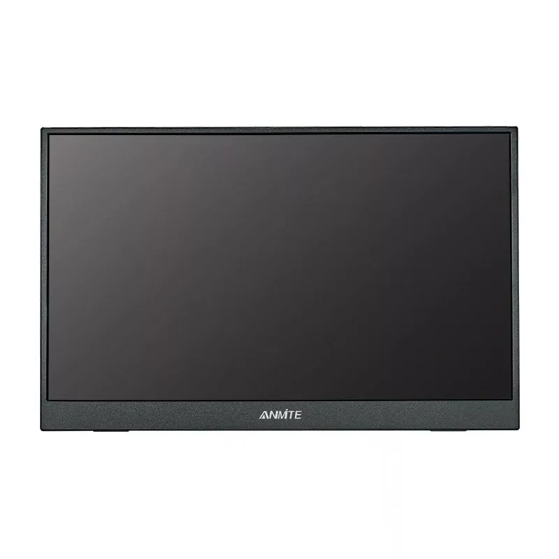 ANMITE A140W03T 14 inch Portable IPS Monitor, Full HD, USB-C, Mini HDMI, Built-in Speakers