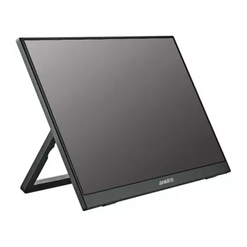 ANMITE A140W03T 14 inch Portable IPS Monitor, Full HD, USB-C, Mini HDMI, Built-in Speakers