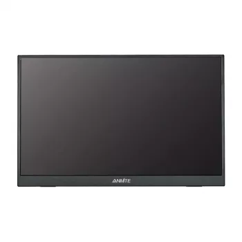 ANMITE A160W24H 16 inch Portable Monitor, IPS, Full HD, USB-C, Mini HDMI, Built-in Speakers