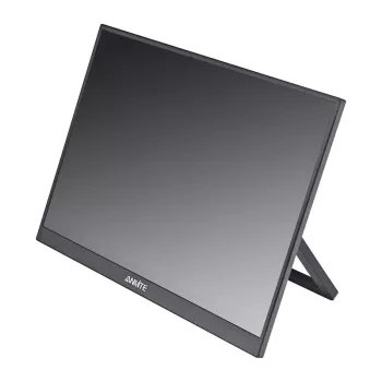 ANMITE A160W24H 16 inch Portable Monitor, IPS, Full HD, USB-C, Mini HDMI, Built-in Speakers