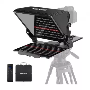 NEEWER X12 II Tablet Tripod Mount - CNC Aluminum, 7.9 inch-12.9 inch Tablet Clamp, Arca-Swiss Plate, Cold Shoe, 360° Rotation, Black