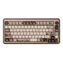 AKKO MU02 Mountain Seclusion 65% Mechanical Keyboard - Multi-Mode (Bluetooth/2.4GHz/Wired) with Akko CS Jelly White Switches, RGB, PBT ASA Keycaps, 68 Keys