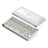 AKKO DIY Barebone Mechanical Keyboard Kit 75% 82-Key Triple Mode Hot-Swappable Gasket Mount White