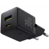 Baseus Palm 30W USB-C USB-A Charger Black