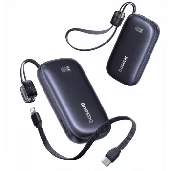 Baseus EnerFill FC21 QPow3 Ultra 10000 mAh 22.5W Power Bank Black