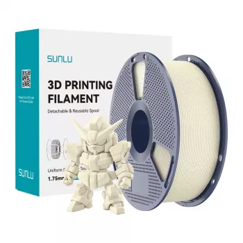 SUNLU PLA+ 2.0 Filament 1.75mm Ivory 1kg