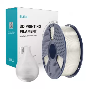 SUNLU PETG Filament 1.75 mm Transparent 1 kg