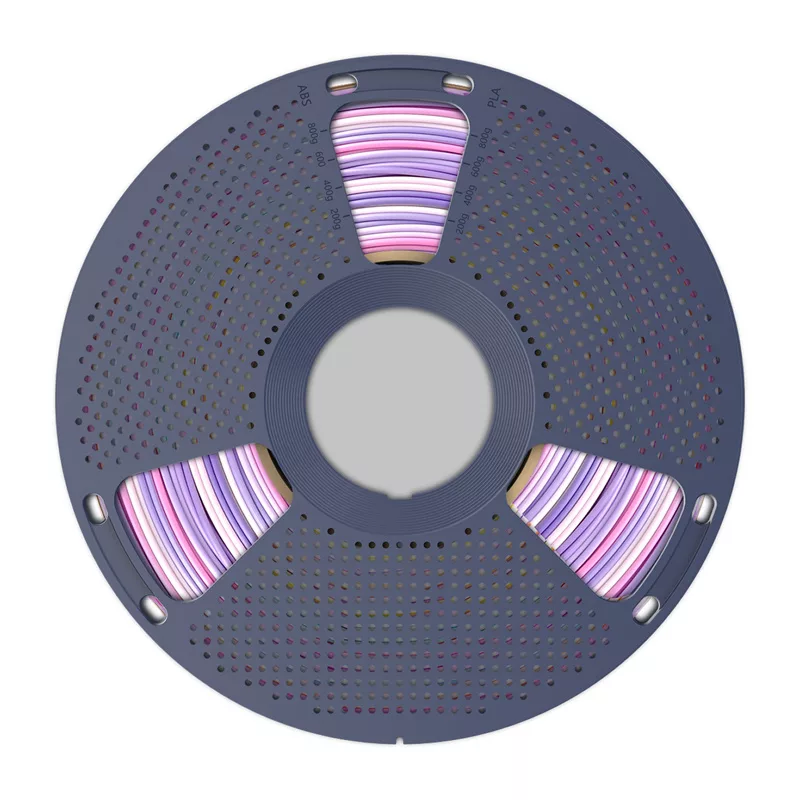 SUNLU PLA+ Silk Filament Rainbow 1.75mm 1kg