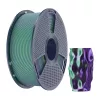 SUNLU PLA+ Silk Dual Color Filament 1.75 mm Green & Purple 1 kg