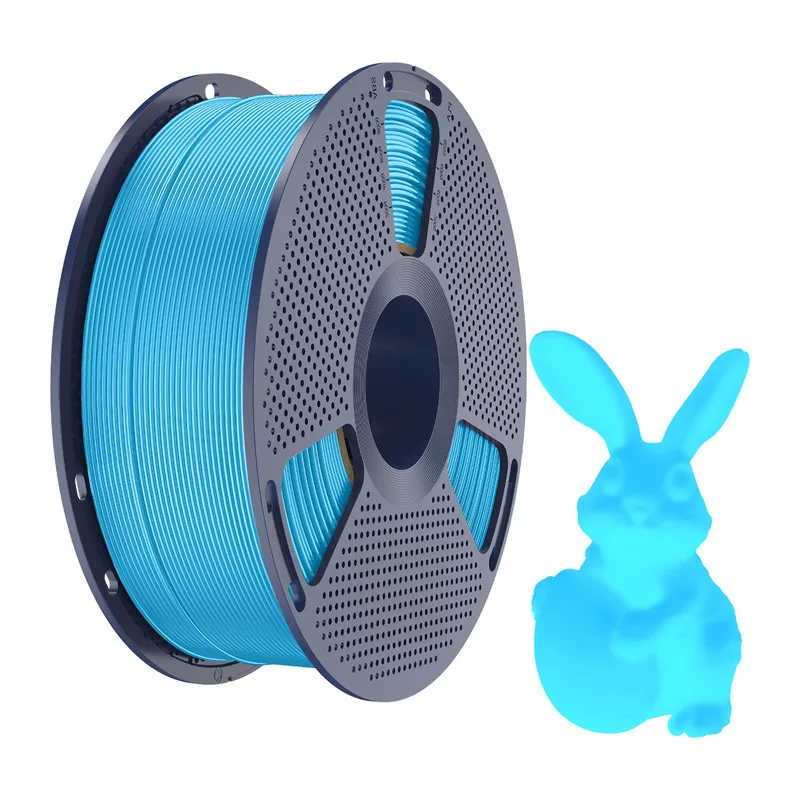 SUNLU PLA Glow In The Dark Filament 1.75mm Blue 1kg
