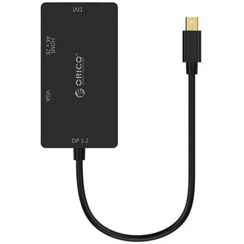 ORICO Mini DisplayPort to HDMI, VGA, DVI Adapter (Black)