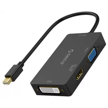 ORICO Mini DisplayPort to HDMI, VGA, DVI Adapter (Black)