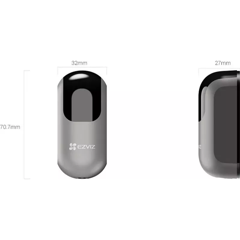 EZVIZ CS-HGD2-R100 Wireless Infrared Photocells for Gate Openers (1 Transmitter, 1 Receiver)