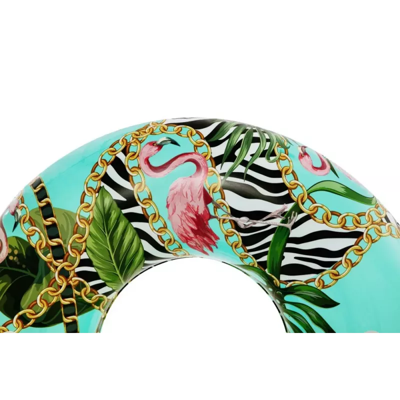 Bestway Swimming Ring 114 cm (45 inches) - Multicolour Transparent Graphic Print