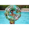 Bestway Swimming Ring 114 cm (45 inches) - Multicolour Transparent Graphic Print