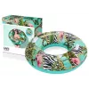 Bestway Swimming Ring 114 cm (45 inches) - Multicolour Transparent Graphic Print